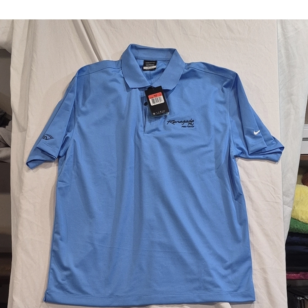 Nike Blue Polo Shirt